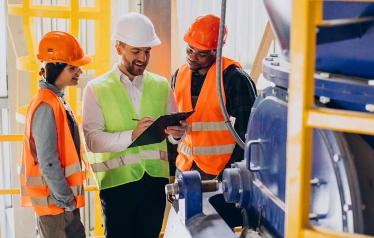 Capacitación en seguridad para operadores de maquinaria pesada
